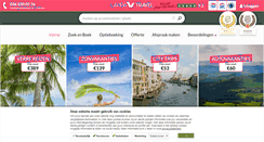 Desktop Screenshot of lavidatravel.nl