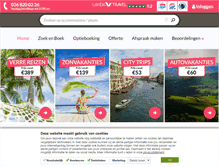 Tablet Screenshot of lavidatravel.nl